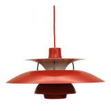 The genuine Danish item - PH5 pendant - original red colour - Louis Poulsen -