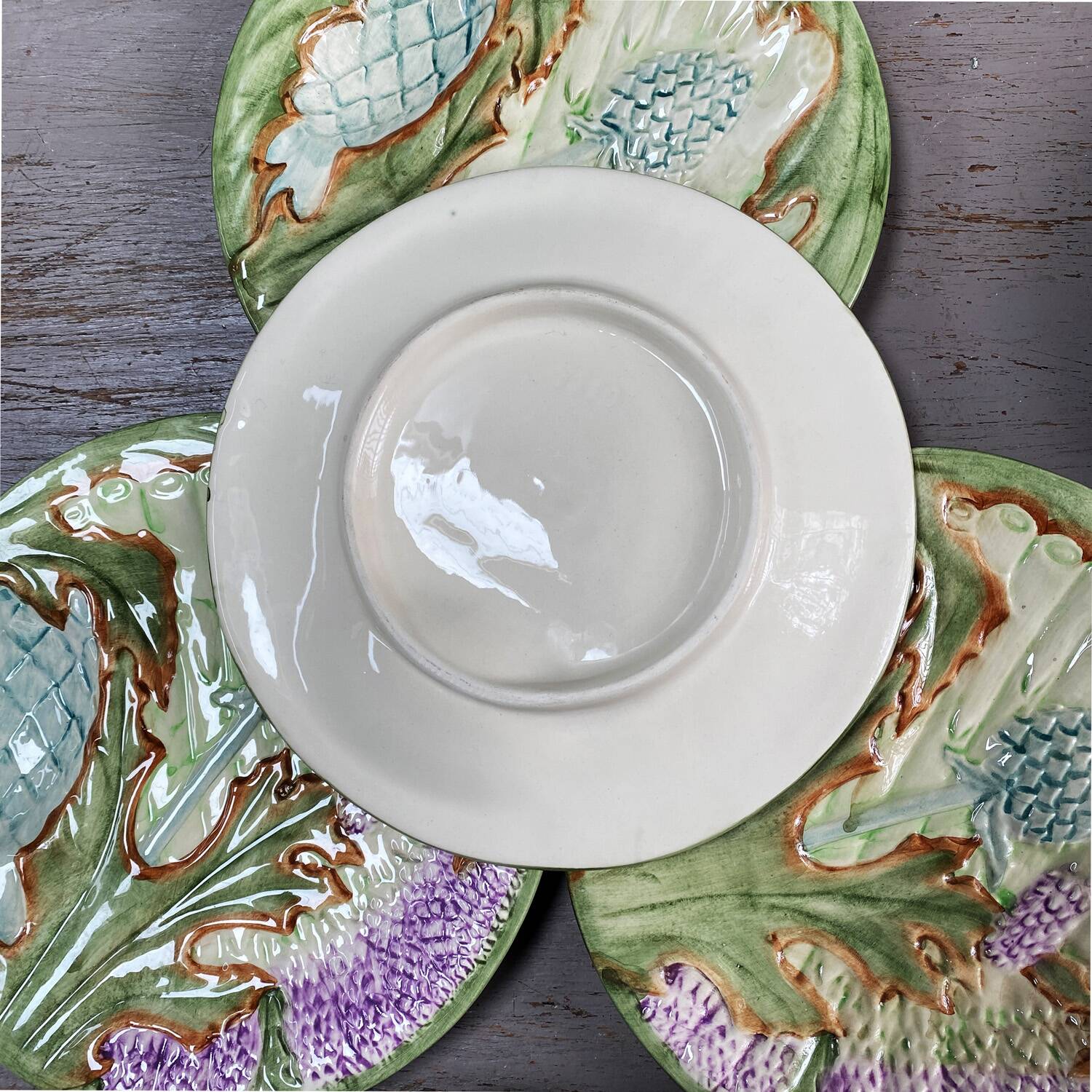 Asparagus barbotine plate