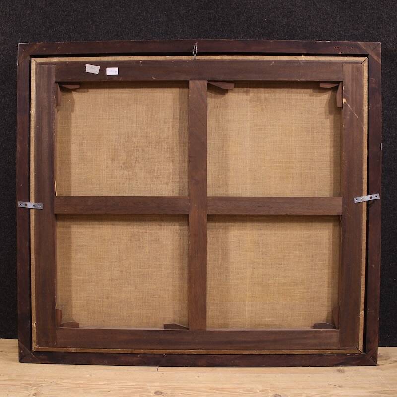 Great 18th century Italian painting, landscape with pastoral scene