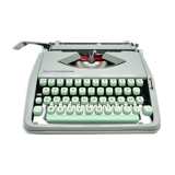 Typewriter Hermes baby green linden revised ribbon new