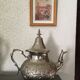 Large traditional Moroccan teapot.