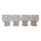 4 Lever water glasses