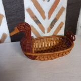 Basket basket empty pockets wicker duck