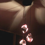 Lustre Lyfa Danemark Vintage, Annees 60