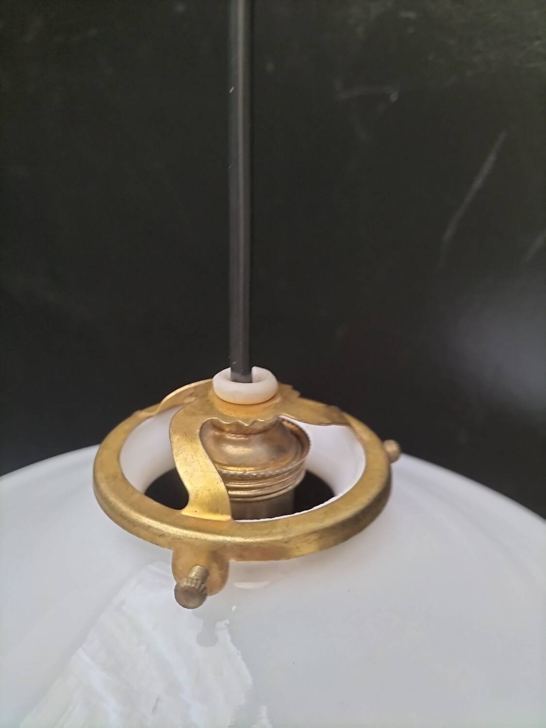 Opaline pendant light