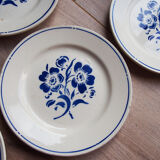 6 Badonviller dessert plates