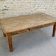 Solid wood coffee table 140 cm