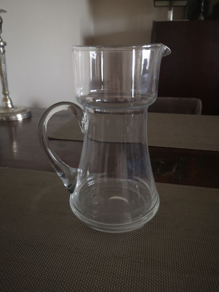 Glass pitcher/broc - Middle 20th