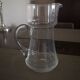 Glass pitcher/broc - Middle 20th