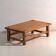 Antique pine coffee table – China, circa 1890
