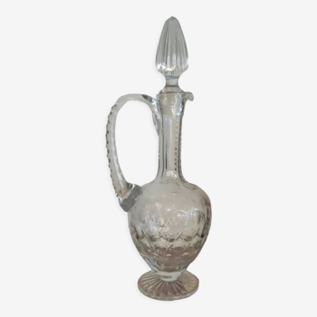 Ancienne carafe en cristal