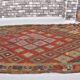 Tapis Kilim anatolien à motifs géométriques