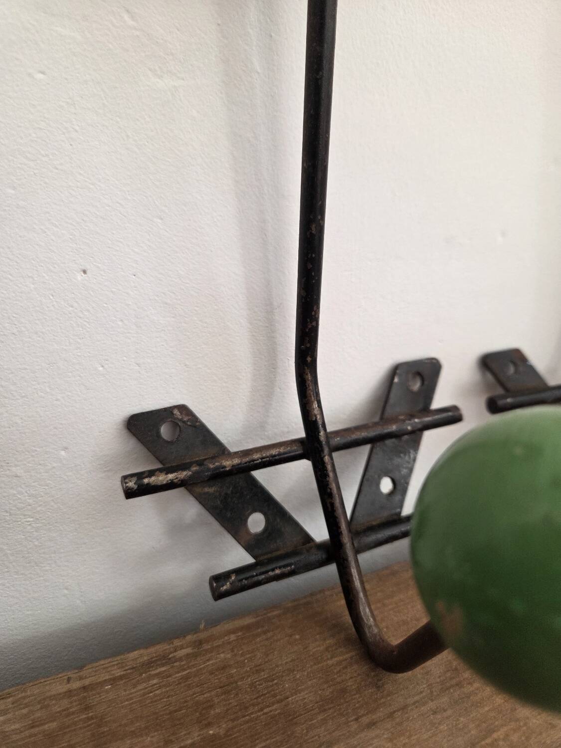 Pair of coat hooks from the 1950s