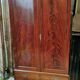 Very beautiful old English cabinet made of solid 19th century mahogany