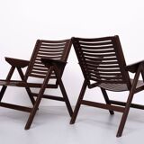 Vintage Rex multiplex folding chairs Niko Kralj, Joegoslavië 1950
