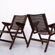 Chaises pliantes vintage Rex multiplex Niko Kralj, Joegoslavië 1950