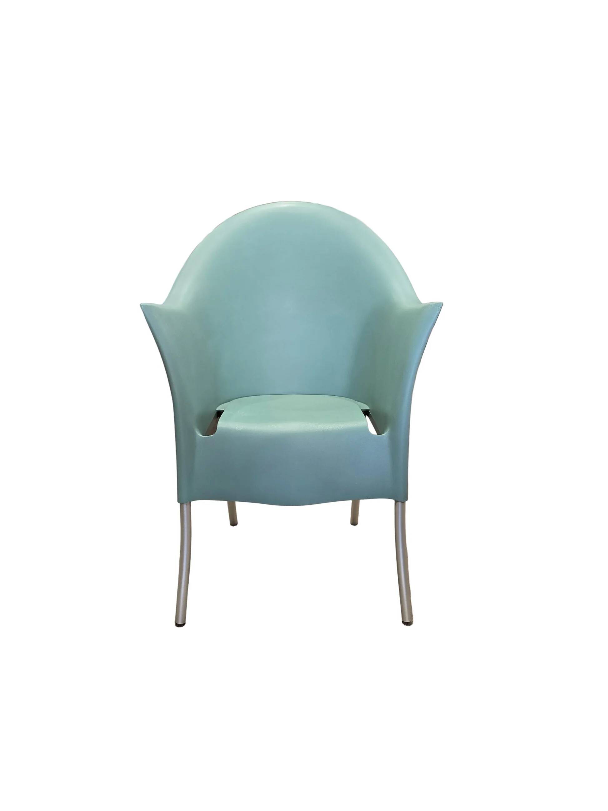 Lord YO armchair by Philippe Starck for Aleph / Kartell – celadon green