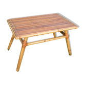 Rattan coffee table