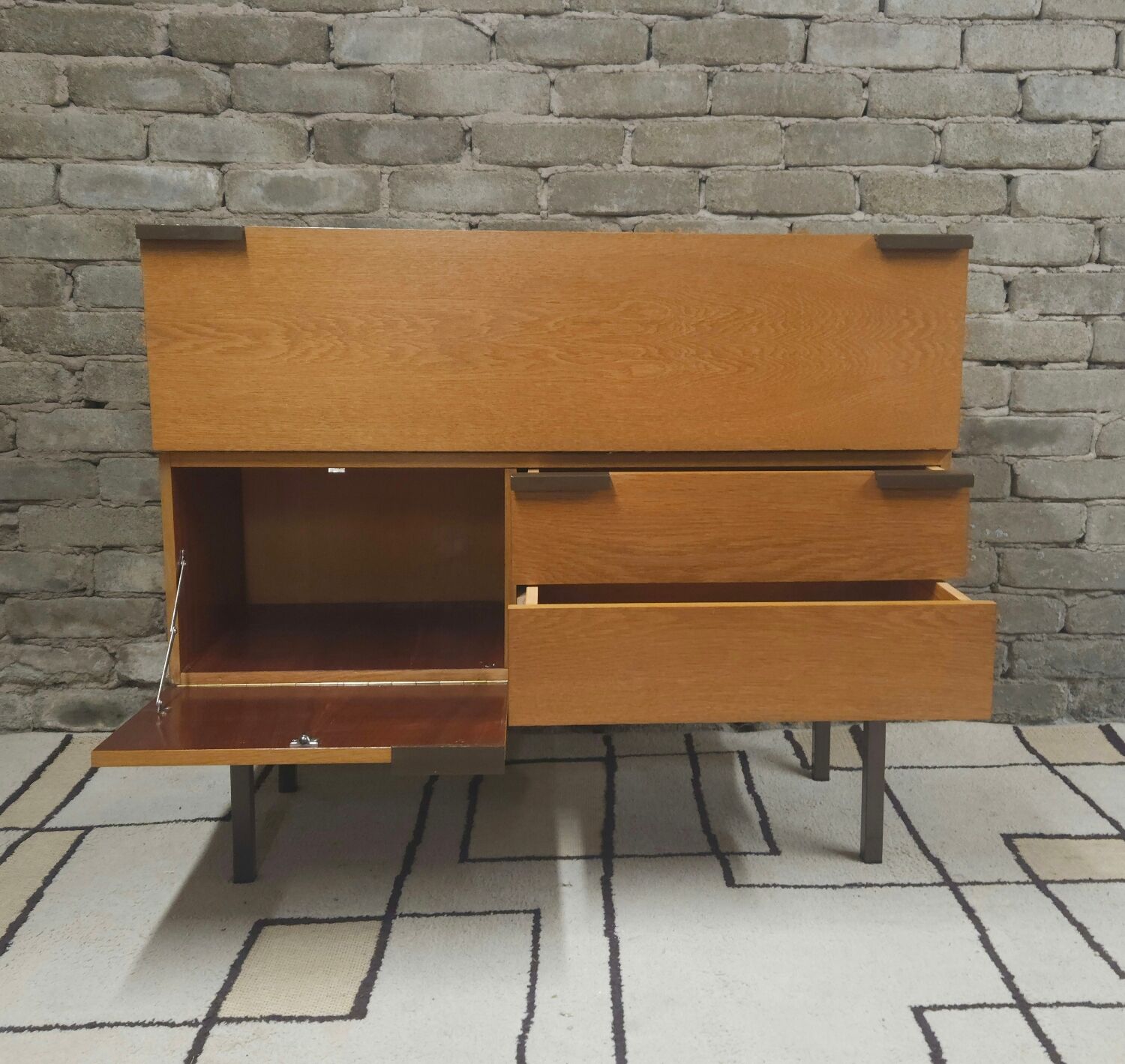 Vintage 1970s storage unit