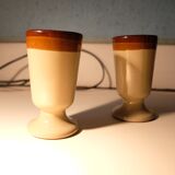 Mazagrans in brown sandstone