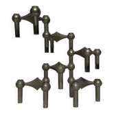 6 Nagel S22 candle holders, vintage