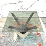 Marble and Metal Coffee Table, 1980s