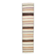 Mid Century Modern Striped Turkish Kilim Runner Rug, 75x337Cm