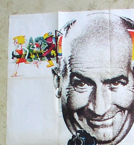 Poster cinema "jo" 1971 Louis de Funes
