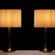 Sölken Leuchten Brass table lamps 1970s Germany
