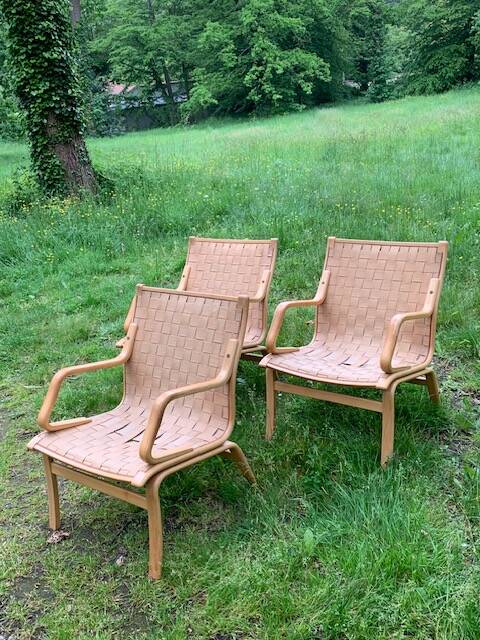 3 Boyes Mobler armchairs - Denmark 70s/80s