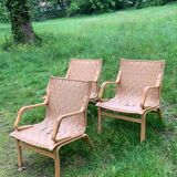 3 Boyes Mobler armchairs - Denmark 70s/80s