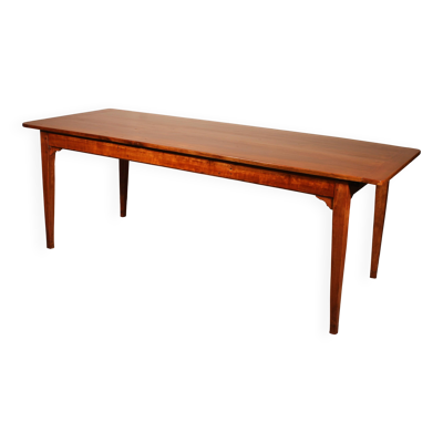 Table De Réfectoire Du 19° Siècle En Cerisier