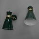 Two Flexible Wall Lamps by Napako in Stilnovo Style, 1960s, Restored