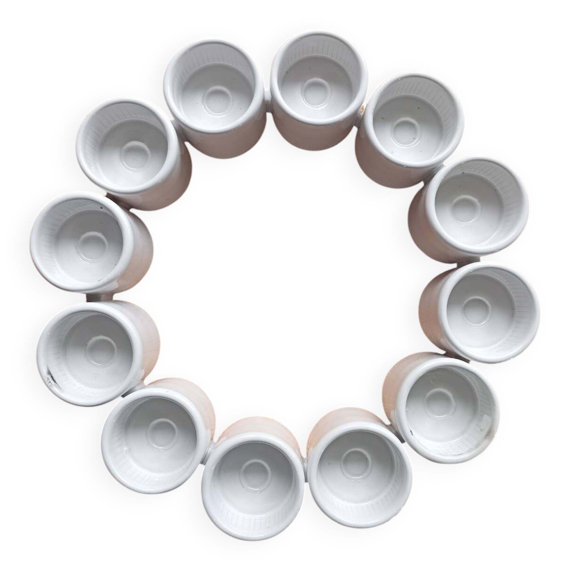 Set of 12 Vintage Candle Holders