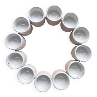 Set de 12 bougeoirs Vintage