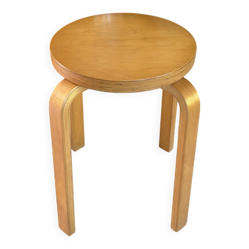 Tabouret vintage Alvar Aalto modèle E60 pour Artek