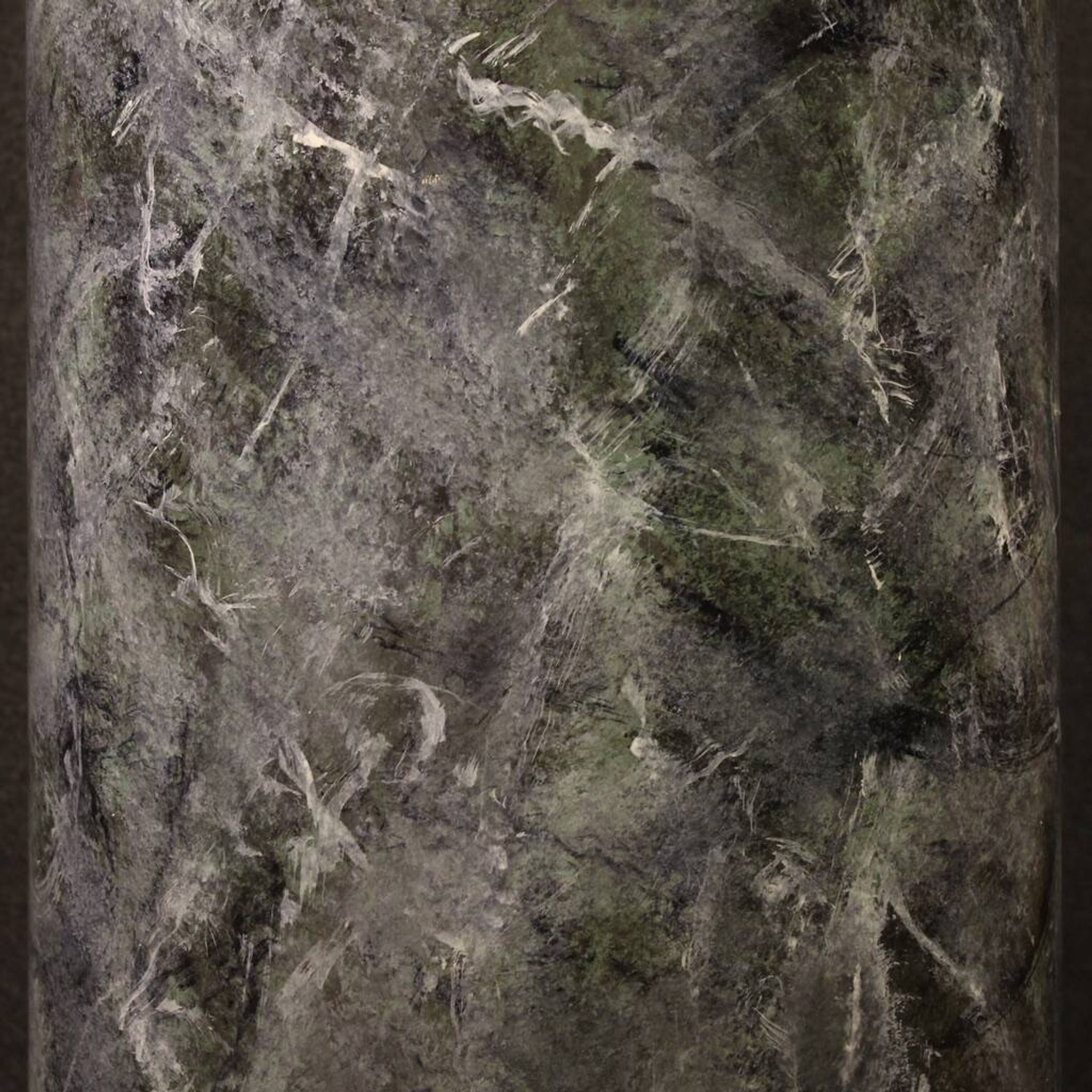 Colonne italienne laquée et peinte du XXe siècle
