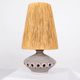 Lattice ceramic lamp, Georges Pelletier style, France, 1970s