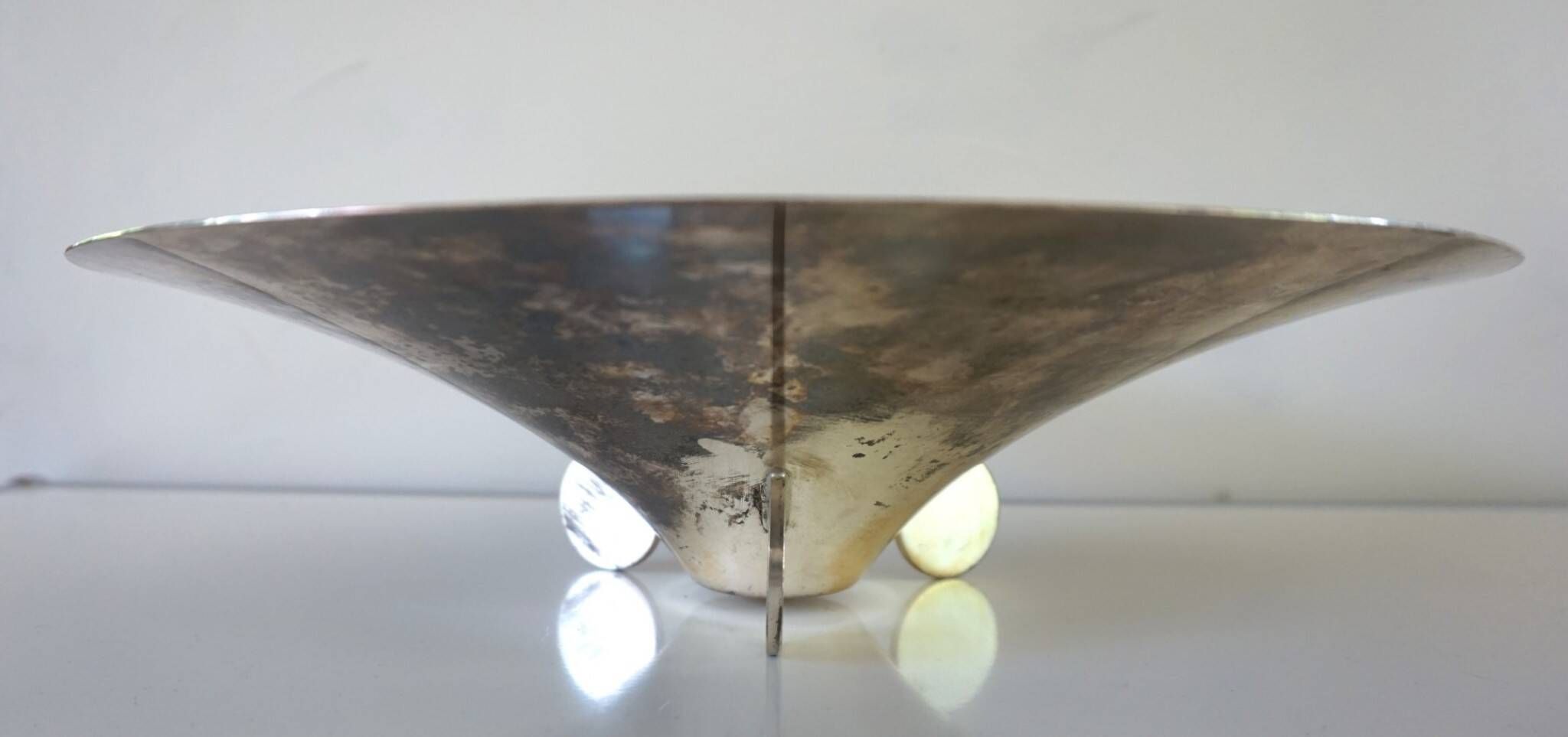 WMF Ikora sculptural Bauhaus bowl by Paul Haustein, 1920