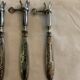 12 rib sleeves. Solid silver-filled handles. France