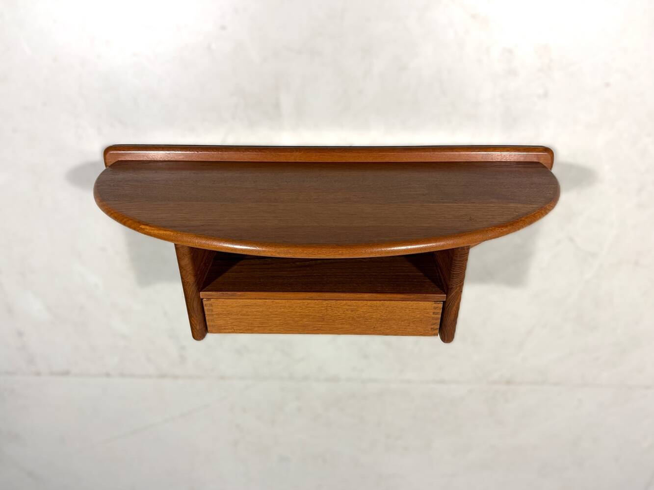 Kai Kristiansen teak wall console Vildbjerg Møbelfabrik Denmark 1960’s