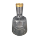 Vintage white glass liqueur decanter