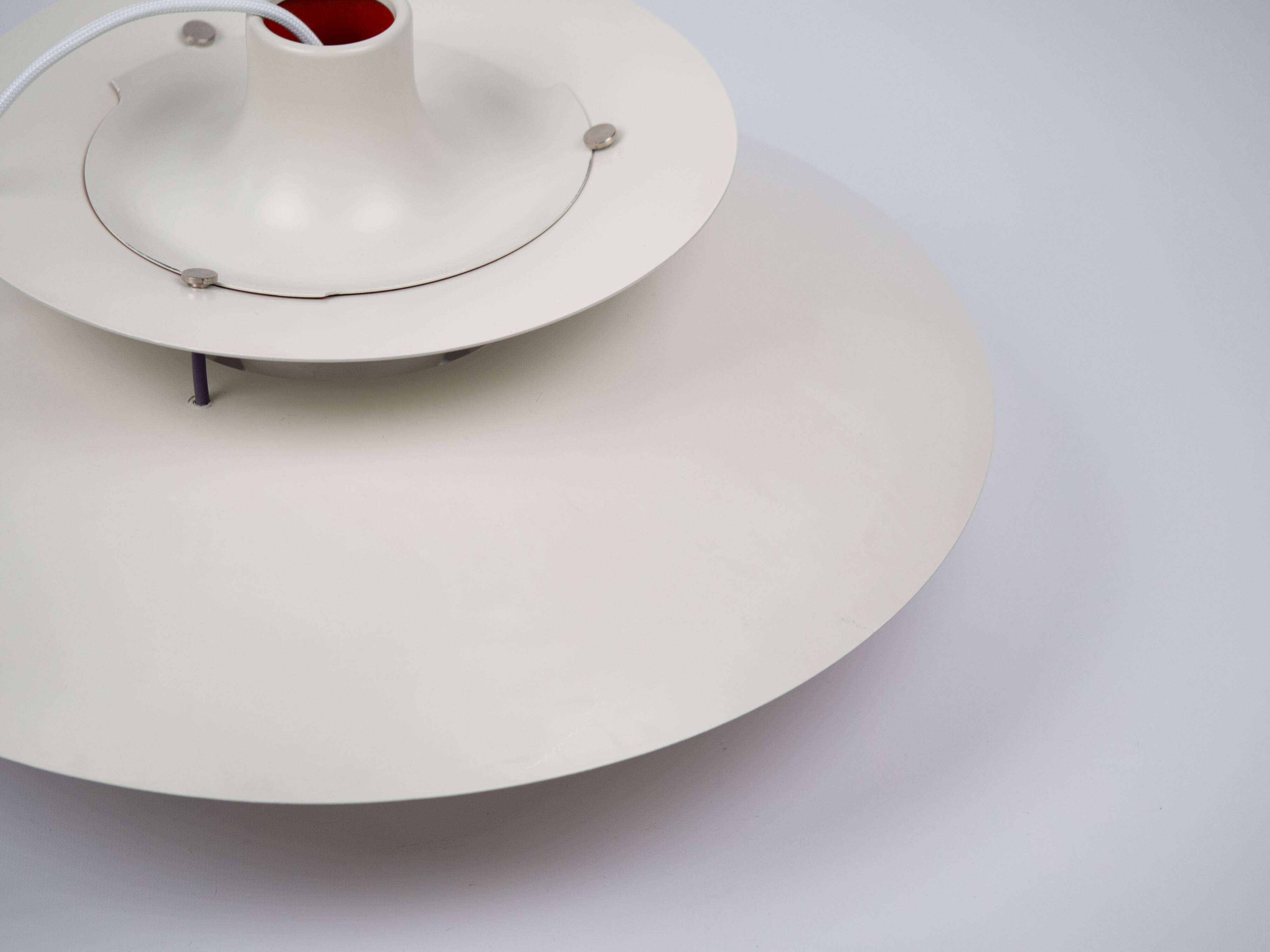 Danish vintage PH 5 pendant lamp by Poul Henningsen, Louis Poulsen, 1958