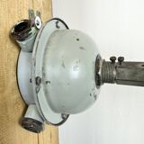 Industrial Factory Wall Light with Enamel Shade, 1960s