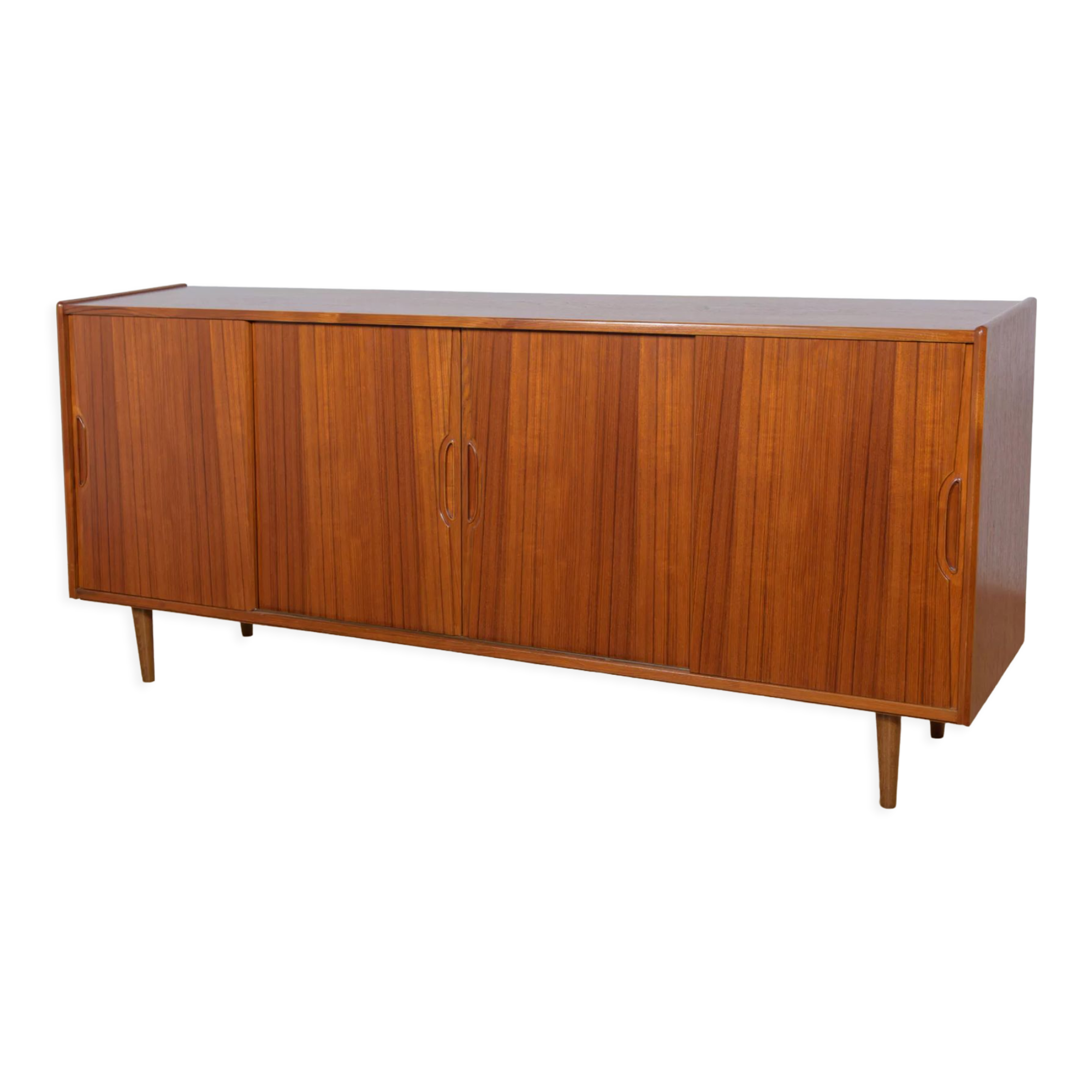 Mid-Century Teak Sideboard by Borge Seindal for Westergaard Mobbel Forgip, 1960s
