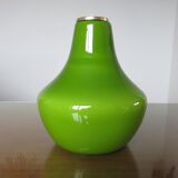 Suspension in green opaline Parscot 1970