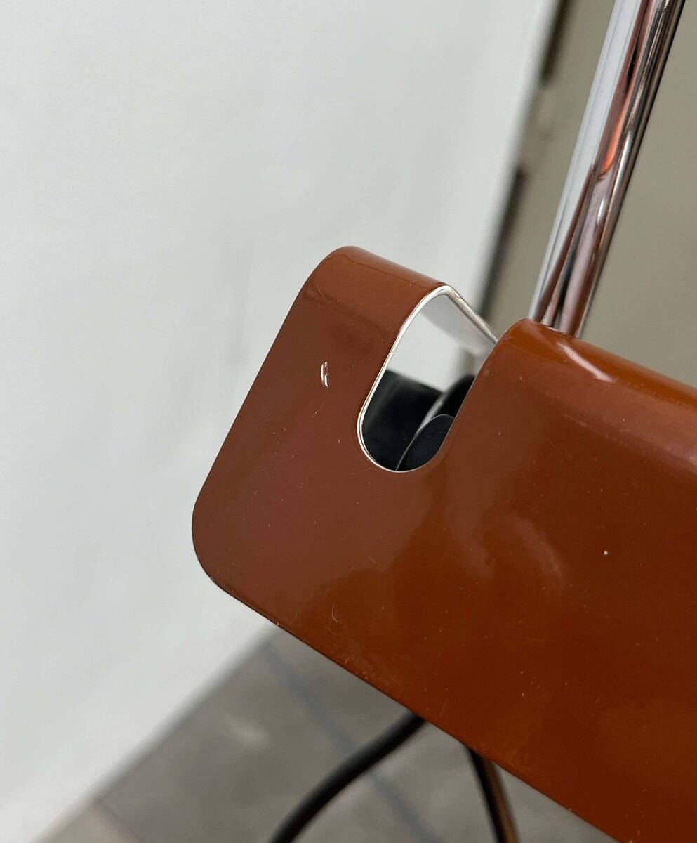 Mid-Century Modern Italian Space Arc Spider Wall Lamp by Joe Colombo for Oluce, 1960s