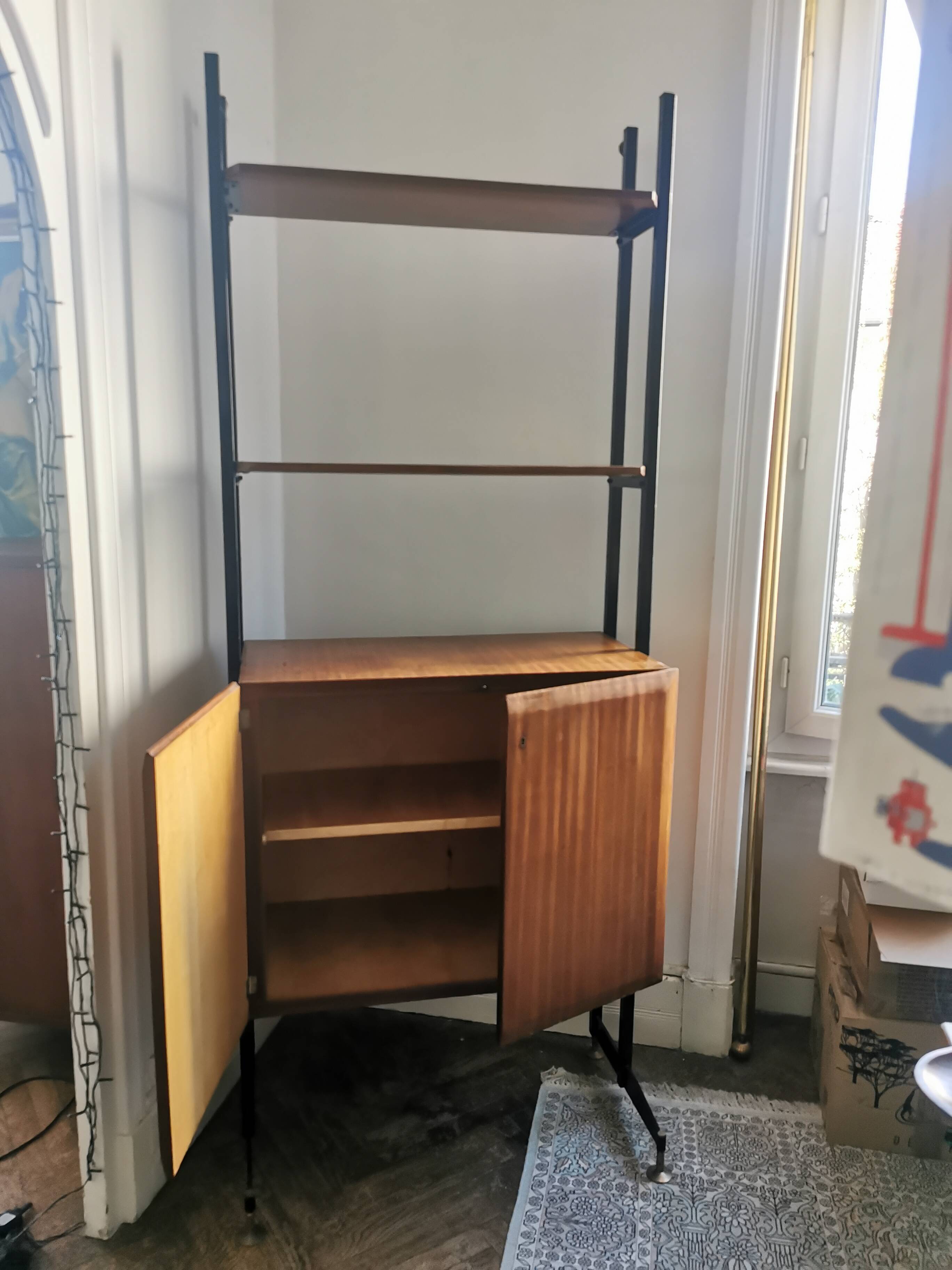 Bibliothèque modulable italienne 70