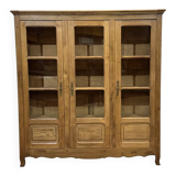 1950s school library in chestnut wood