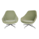 Paire de fauteuils lounge AAL 91 haut